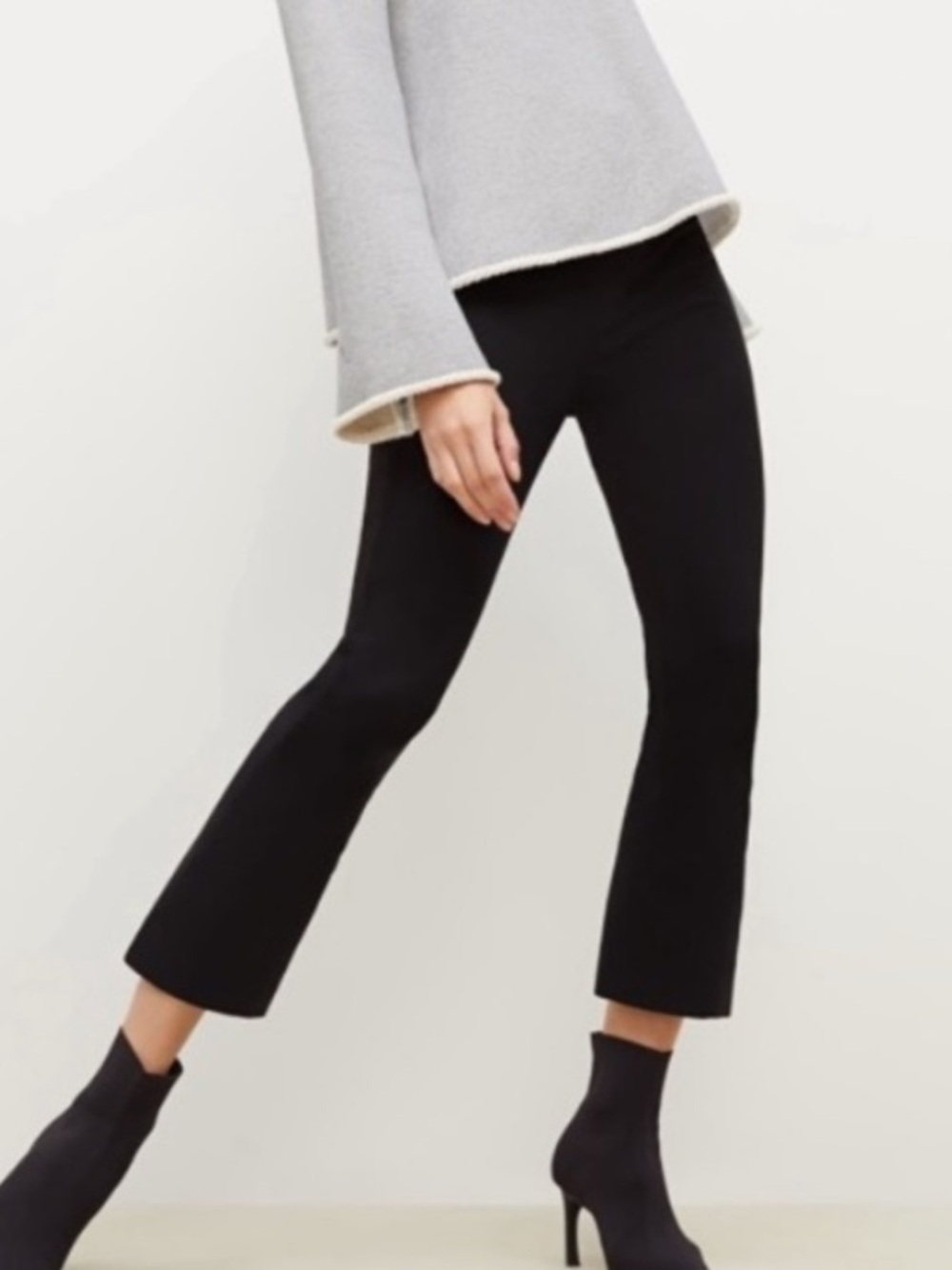 M.M.LaFleur Oshima Pant Size 0 Black Ponte Trousers